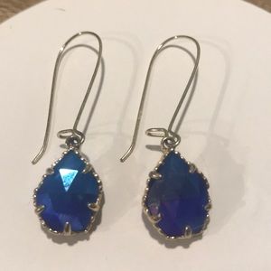 Kendra Scott blue multi color earrings